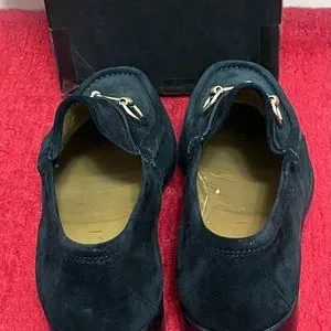Authentic Men Gucci Black Suede Loafers Gold Horsebit Men 7 Gucci | Shoes | Authentic Men Gucci Black Suede Loafers Gold  main image 3